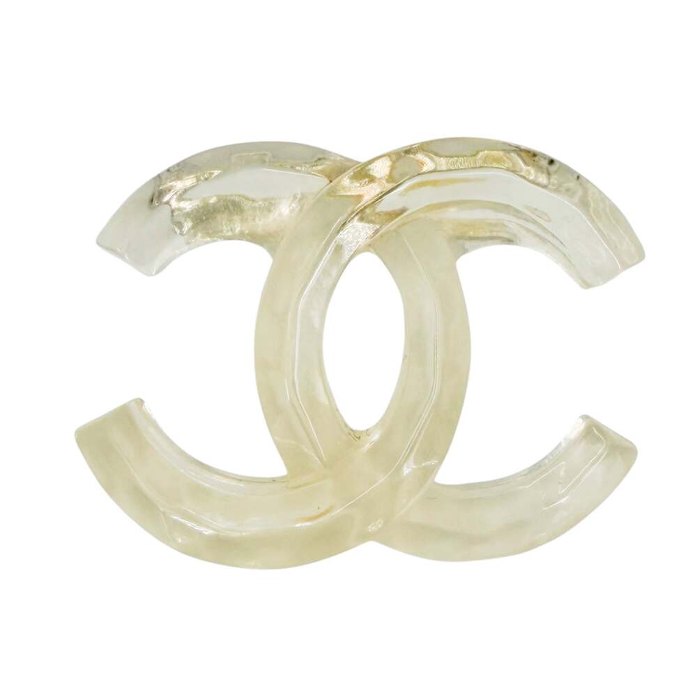 Chanel Cc Logo Brooch Metal #343273C85B